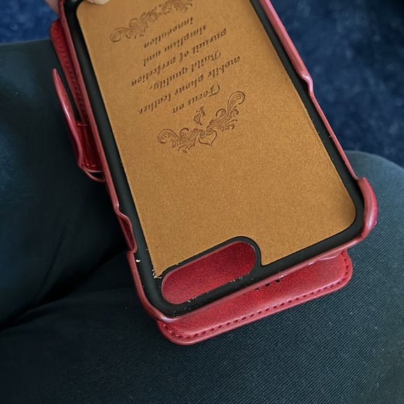 Red I phone case for 7/ 8 plus - Picture 4 of 5